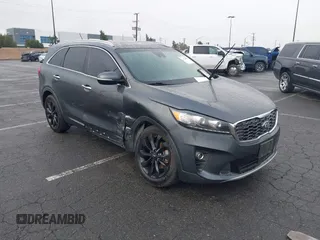 2020 Kia Sorento EX V6 with VIN 5XYPH4A55LG665371, listed as a IAAI auction lot 41719572 with 87,759 mi miles. Bid and sale history available at carsss.com. Image 1.