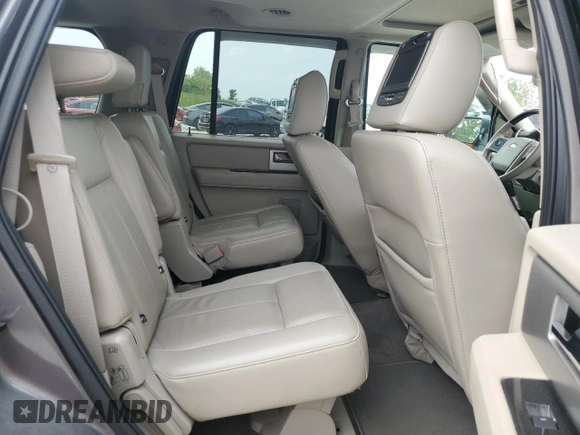 2013 Ford Expedition Limited z VIN 1FMJU1K5XDEF69045, wystawiony jako Copart lot #59272635 z przebiegiem 145 589 mil mil oraz Czysty tytuł • Clean title. Historia ofert i sprzedaży dostępna na DreamBid. Obrazek 11.