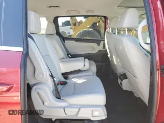 2025 Honda Odyssey EX-L with VIN 5FNRL6H61SB017789, listed as a Copart auction lot 84016174 with 262 mi miles and Salvage Title. Bid and sale history available at carsss.com. Image 11.