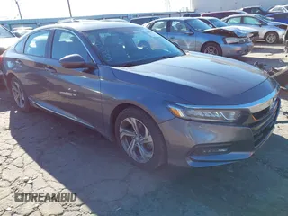 2019 Honda Accord EX-L with VIN 1HGCV2F54KA019825, listed as a IAAI auction lot 41208998 with 105,054 mi miles and . Bid and sale history available at DreamBid. Image 1.