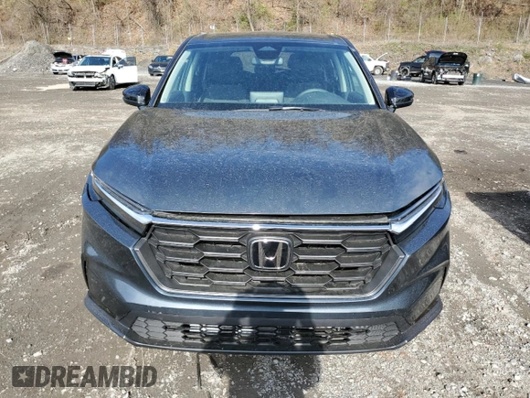2025 Honda CR-V EX with VIN 7FARS4H46SE005065, listed as a Copart auction lot 54276355 with 5,687 mi miles and Salvage Title. Bid and sale history available at DreamBid. Image 5.