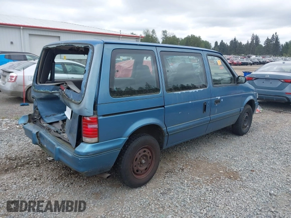 1995 Plymouth Voyager z VIN 2P4GH2536SR395683, wystawiony jako IAAI lot #42130674 z przebiegiem 136 117 mil mil oraz . Historia ofert i sprzedaży dostępna na DreamBid. Obrazek 4.