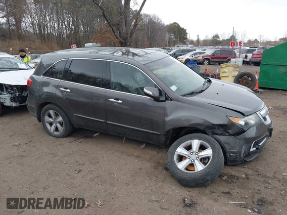 2012 Acura MDX Tech Pkg with VIN 2HNYD2H35CH520397, listed as a IAAI auction lot 41714981 with 100,566 mi miles. Bid and sale history available at carsss.com. Image 13.