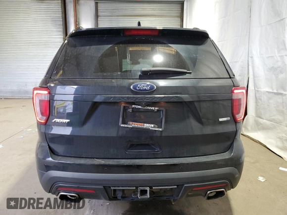 2017 Ford Explorer Sport with VIN 1FM5K8GT9HGD80842, listed as a Copart auction lot 46458285 with 88,731 mi miles and Clean Title. Bid and sale history available at carsss.com. Image 6.