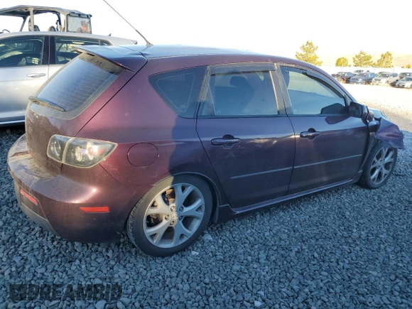 2007 Mazda 3 S Touring z VIN JM1BK344671638520, wystawiony jako Copart lot #88064425 z przebiegiem Nie podano mil oraz Szkoda całkowita • Salvage title. Historia ofert i sprzedaży dostępna na DreamBid. Obrazek 3.