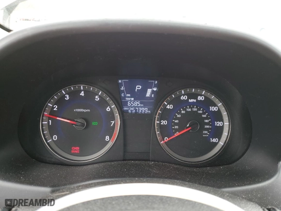 2012 Hyundai Accent GS with VIN KMHCT5AE0CU047050, listed as a Copart auction lot 50683525 with 257,399 mi miles and Salvage Title. Bid and sale history available at carsss.com. Image 9.