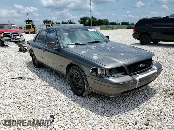 2007 Ford Police Interceptor with VIN 2FAFP71W27X152722, listed as a Copart auction lot 56252475 with 105,657 mi miles and Salvage title. Bid and sale history available at DreamBid. Image 14.