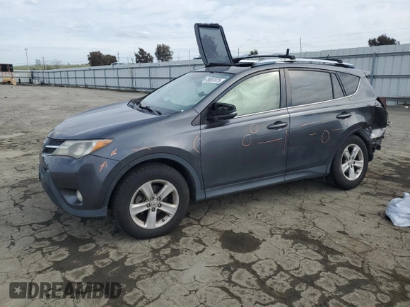 2014 Toyota RAV4 XLE with VIN JTMRFREV0ED085534, listed as a Copart auction lot 49897675 with 131,776 mi miles and Salvage Title. Bid and sale history available at carsss.com. Image 1.
