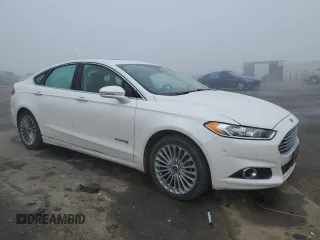 2013 Ford Fusion Titanium Hybrid with VIN 3FA6P0RU9DR371620, listed as a Copart auction lot 83109754 with 176,770 mi miles and Salvage Title. Bid and sale history available at carsss.com. Image 4.