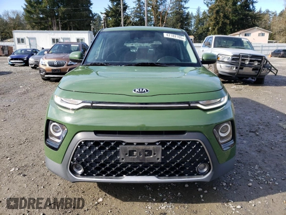 2020 Kia Soul EX with VIN KNDJ33AU9L7115674, listed as a Copart auction lot 47182105 with 53,042 mi miles and Salvage Title. Bid and sale history available at carsss.com. Image 5.