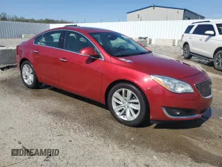 2014 Buick Regal Premium I with VIN 2G4GN5EX2E9202527, listed as a Copart auction lot 52016375 with 74,987 mi miles and Salvage title. Bid and sale history available at DreamBid. Image 4.