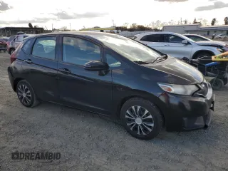 2016 Honda Fit LX with VIN JHMGK5H52GX028663, listed as a Copart auction lot 48170765 with 186,058 mi miles and Salvage Title. Bid and sale history available at carsss.com. Image 4.