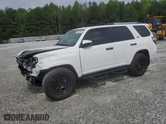 2024 Toyota 4Runner SR5 Premium with VIN JTEFU5JR4R5311662, listed as a Copart auction lot 54783985 with 24,271 mi miles and Salvage title. Bid and sale history available at DreamBid. Image 1.