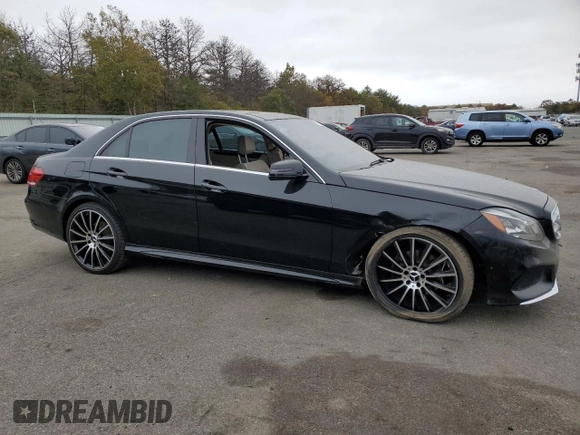 2014 Mercedes-Benz E 400 Sport with VIN WDDHF9FB4EA909283, listed as a Copart auction lot 73703584 with 73,857 mi miles and Salvage Title. Bid and sale history available at DreamBid. Image 4.