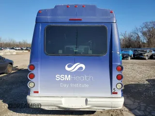 2010 Ford Econoline Commercial with VIN 1FDWE3FL7ADA52987, listed as a Copart auction lot 45414555 with 278,571 mi miles and Clean Title. Bid and sale history available at carsss.com. Image 6.