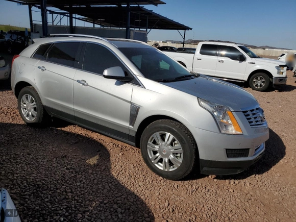 2015 Cadillac SRX Luxury Collection with VIN 3GYFNBE35FS626195, listed as a Copart auction lot 51343095 with 43,359 mi miles and Salvage Title. Bid and sale history available at carsss.com. Image 4.