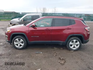 2021 Jeep Compass Latitude with VIN 3C4NJDBB8MT530329, listed as a IAAI auction lot 42094490 with 38,751 mi miles and . Bid and sale history available at DreamBid. Image 14.