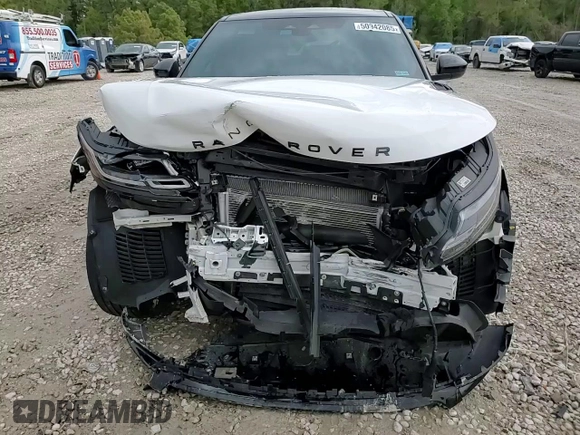 2022 Land Rover Range Rover Velar R-Dynamic S with VIN SALYT2EX5NA344154, listed as a Copart auction lot 50942085 with 25,676 mi miles and Salvage Title. Bid and sale history available at DreamBid. Image 15.