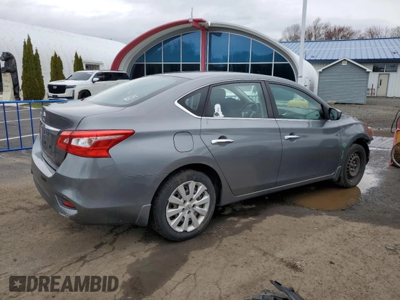 2016 Nissan Sentra SV with VIN 3N1AB7AP4GY268846, listed as a Copart auction lot 52778745 with 70,486 mi miles and Salvage Title. Bid and sale history available at DreamBid. Image 3.