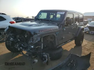 2020 Jeep Wrangler Unlimited Willys with VIN 1C4HJXDN4NW122752, listed as a Copart auction lot 61615714 with 23,934 mi miles and Clean Title. Bid and sale history available at DreamBid. Image 1.