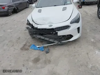 2019 Kia Stinger Premium with VIN KNAE25LAXK6054730, listed as a IAAI auction lot 41392041 with 62,457 mi miles. Bid and sale history available at carsss.com. Image 13.