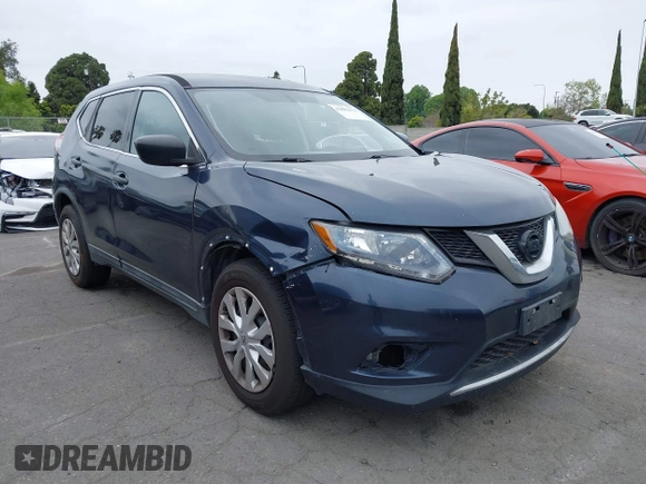 2016 Nissan Rogue SV with VIN 5N1AT2MT9GC810274, listed as a IAAI auction lot 41882173 with 179,818 mi miles. Bid and sale history available at carsss.com. Image 1.