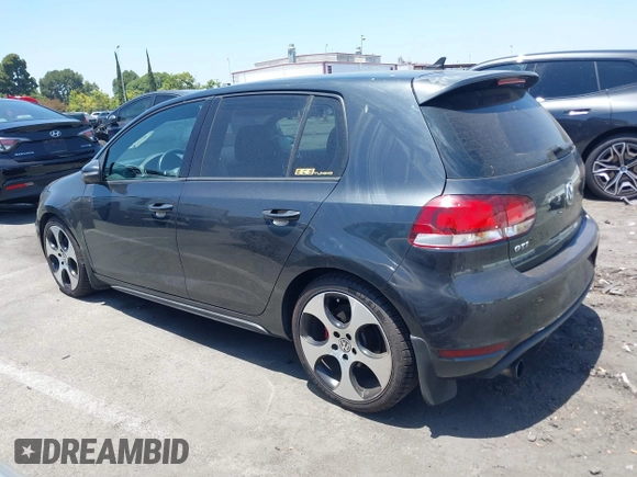 2012 Volkswagen GTI w/Sunroof & Navi PZEV с VIN WVWGD7AJ3CW103062, выставлен на аукционе IAAI как лот 42543885 с пробегом 180 829 миль миль и . История ставок и продаж доступна на DreamBid. Изображение 3.