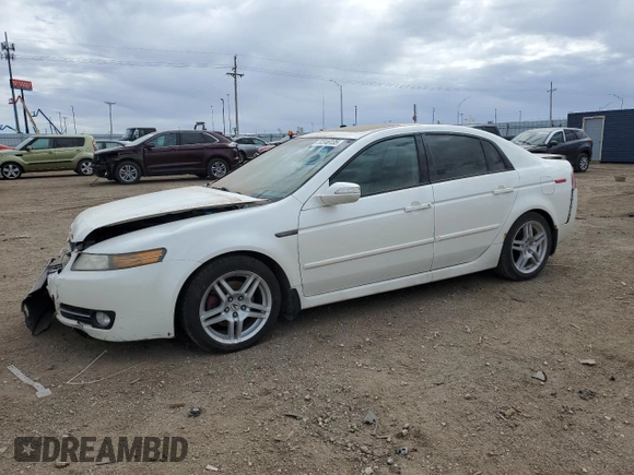 2007 Acura TL with VIN 19UUA66247A008392, listed as a Copart auction lot 50346135 with 0 mi miles and Salvage Title. Bid and sale history available at carsss.com. Image 1.