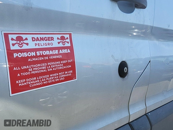 2017 Ford Transit Cargo with VIN 1FTYE1CM0HKB43622, listed as a IAAI auction lot 42670548 with 202,530 mi miles and . Bid and sale history available at DreamBid. Image 39.