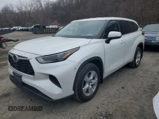2022 Toyota Highlander L z VIN 5TDCZRBHXNS210846, wystawiony jako Copart lot #87204684 z przebiegiem 19 239 mil mil oraz Szkoda całkowita • Salvage title. Historia ofert i sprzedaży dostępna na DreamBid. Obrazek 1.