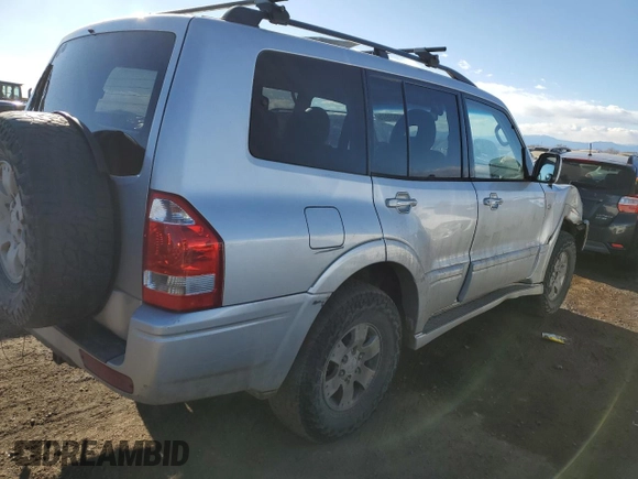 2003 Mitsubishi Montero LTD with VIN JA4NW51S23J039876, listed as a Copart auction lot 88539975 with 181,008 mi miles and Salvage Title. Bid and sale history available at carsss.com. Image 3.