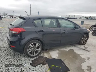 2017 Kia Forte LX with VIN KNAFK5A80H5699440, listed as a Copart auction lot 46067035 with 75,434 mi miles and Salvage Title. Bid and sale history available at carsss.com. Image 3.