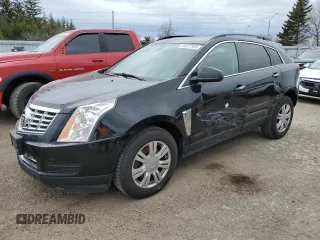 2015 Cadillac SRX z VIN 3GYFNAE36FS611599, wystawiony jako Copart lot #55027355 z przebiegiem 94 338 mil mil oraz Czysty tytuł • Clean title. Historia ofert i sprzedaży dostępna na DreamBid. Obrazek 1.