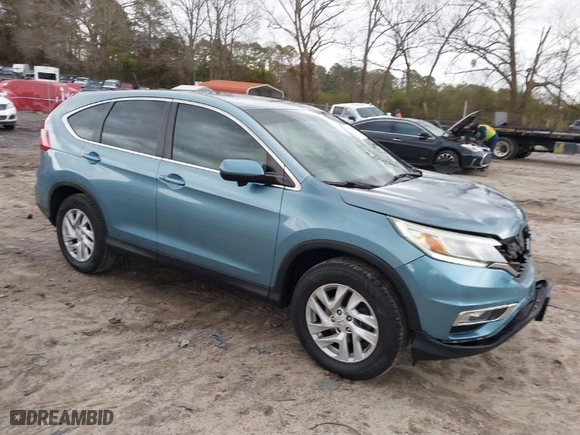 2015 Honda CR-V EX with VIN 2HKRM3H53FH534991, listed as a IAAI auction lot 41734356 with 83,187 mi miles. Bid and sale history available at carsss.com. Image 1.