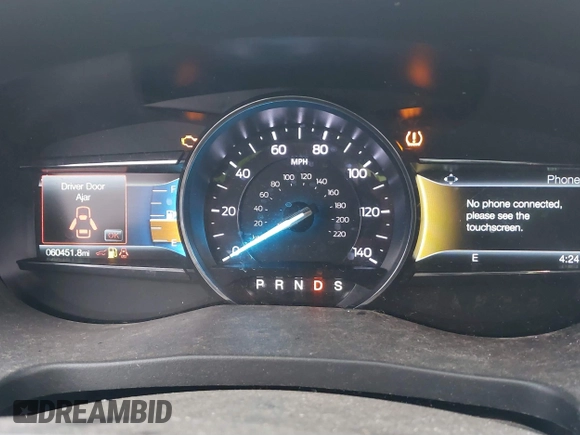 2019 Ford Explorer Limited with VIN 1FM5K8F88KGA05495, listed as a IAAI auction lot 39376371 with 60,451 mi miles. Bid and sale history available at carsss.com. Image 7.