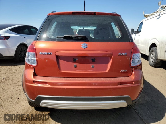 2011 Suzuki SX4 Crossover with VIN JS2YB5A36B6303793, listed as a Copart auction lot 50511405 with 95,461 mi miles and Salvage Title. Bid and sale history available at carsss.com. Image 6.