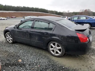 2005 Nissan Maxima 3.5 SE with VIN 1N4BA41E45C827163, listed as a Copart auction lot 84108174 with 0 mi miles and Salvage Title. Bid and sale history available at carsss.com. Image 2.