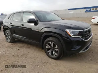2024 Volkswagen Atlas SE with VIN 1V2LE2CA7RC210281, listed as a Copart auction lot 78423614 with 9,363 mi miles and Salvage title. Bid and sale history available at DreamBid. Image 4.