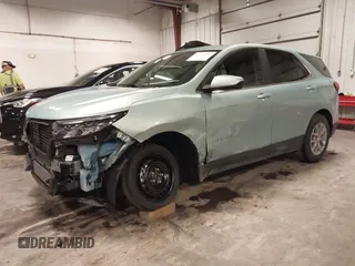 2022 Chevrolet Equinox LT with VIN 2GNAXKEV6N6112484, listed as a IAAI auction lot 41792583 with 104,910 mi miles and . Bid and sale history available at DreamBid. Image 2.