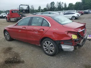 2017 Mercedes-Benz C 300 with VIN 55SWF4KB3HU224146, listed as a Copart auction lot 62603675 with 49,317 mi miles and Salvage title. Bid and sale history available at DreamBid. Image 2.