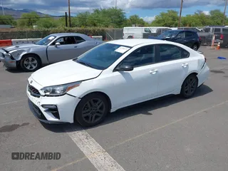 2021 Kia Forte GT-Line with VIN 3KPF34AD0ME393490, listed as a IAAI auction lot 42338272 with 23,101 mi miles and . Bid and sale history available at DreamBid. Image 18.