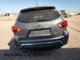 2018 Nissan Pathfinder Platinum z VIN 5N1DR2MN5JC644324, wystawiony jako Copart lot #47608265 z przebiegiem 116 157 mil mil oraz Szkoda całkowita • Salvage title. Historia ofert i sprzedaży dostępna na DreamBid. Obrazek 6.