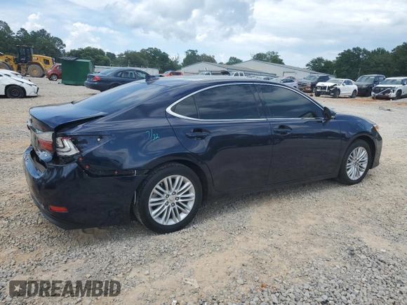 2017 Lexus ES 350 with VIN 58ABK1GGXHU063224, listed as a Copart auction lot 59893475 with 96,064 mi miles and Salvage title. Bid and sale history available at DreamBid. Image 3.