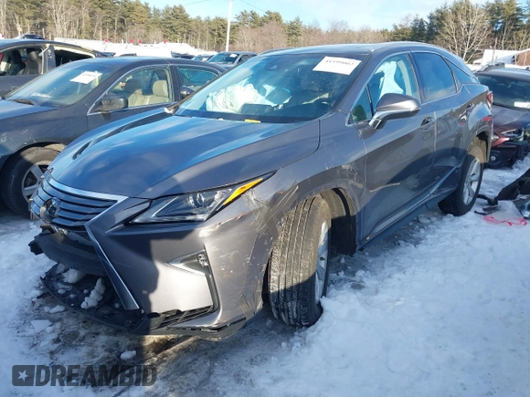 2017 Lexus RX with VIN 2T2BZMCAXHC075697, listed as a IAAI auction lot 41599002 with 37,668 mi miles. Bid and sale history available at carsss.com. Image 18.