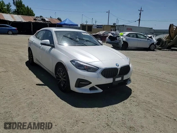 2020 BMW 2 Series 228i xDrive with VIN WBA73AK02L7F72756, listed as a Copart auction lot 59174455 with 60,415 mi miles and Salvage title. Bid and sale history available at DreamBid. Image 13.