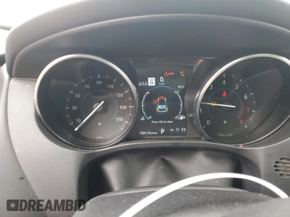 2019 Jaguar F-Pace 25t Premium with VIN SADCJ2FX8KA366087, listed as a Copart auction lot 51307075 with 108,178 mi miles and Salvage title. Bid and sale history available at DreamBid. Image 9.