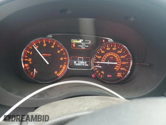 2017 Subaru WRX Limited with VIN JF1VA1J60H9807045, listed as a Copart auction lot 50706845 with 133,574 mi miles and Salvage Title. Bid and sale history available at carsss.com. Image 9.
