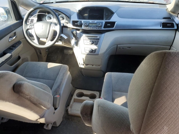 2014 Honda Odyssey LX with VIN 5FNRL5H26EB043624, listed as a Copart auction lot 47410315 with 185,302 mi miles and Salvage Title. Bid and sale history available at carsss.com. Image 8.
