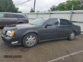 2005 Cadillac DeVille z VIN 1G6KD54Y65U135092, wystawiony jako Copart lot #58788845 z przebiegiem 143 854 mil mil oraz Szkoda całkowita • Salvage title. Historia ofert i sprzedaży dostępna na DreamBid. Obrazek 1.