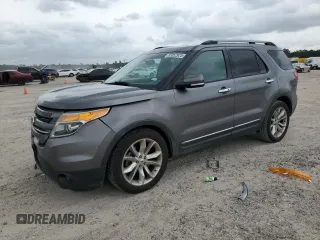 2013 Ford Explorer Limited z VIN 1FM5K7F82DGC69938, wystawiony jako Copart lot #55052925 z przebiegiem 124 785 mil mil oraz Szkoda całkowita • Salvage title. Historia ofert i sprzedaży dostępna na DreamBid. Obrazek 1.